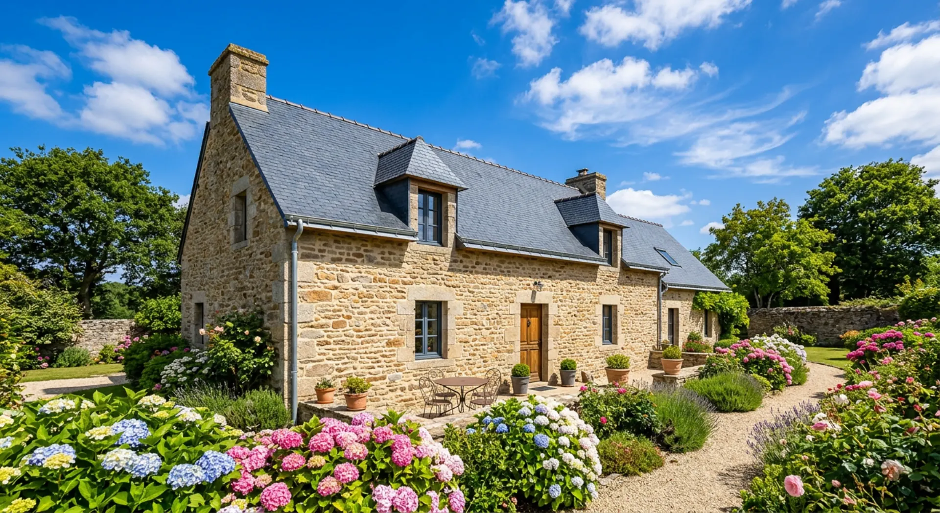 Toiture rénovée par LESSORT dans le Morbihan